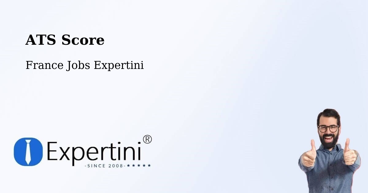 Resume ATS Score & Job Description Match Tool – Chelles - France Jobs Expertini