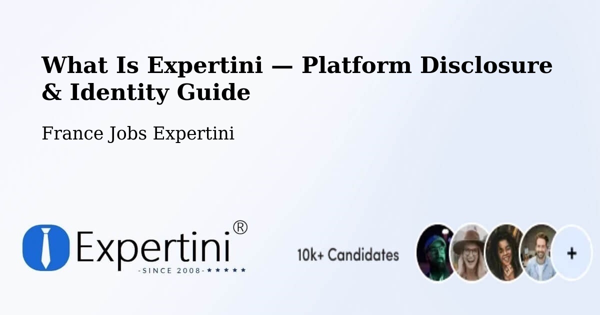 What Is Expertini — Platform Disclosure & Identity Guide – Chelles